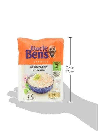 UNCLE BEN\'S Uncle Ben\'s Classic Basmati Microwave Rice 250g - Pack of 6