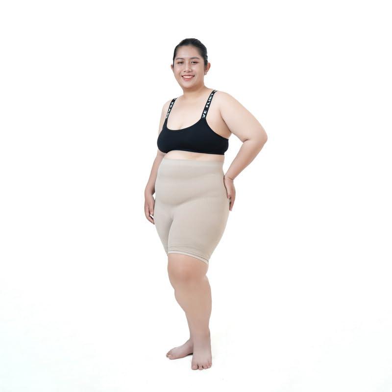 Bioflect Bioflect Compression Shorts with Bioactive Raised Massaging Knit- for Support and Comfort - XL Sand