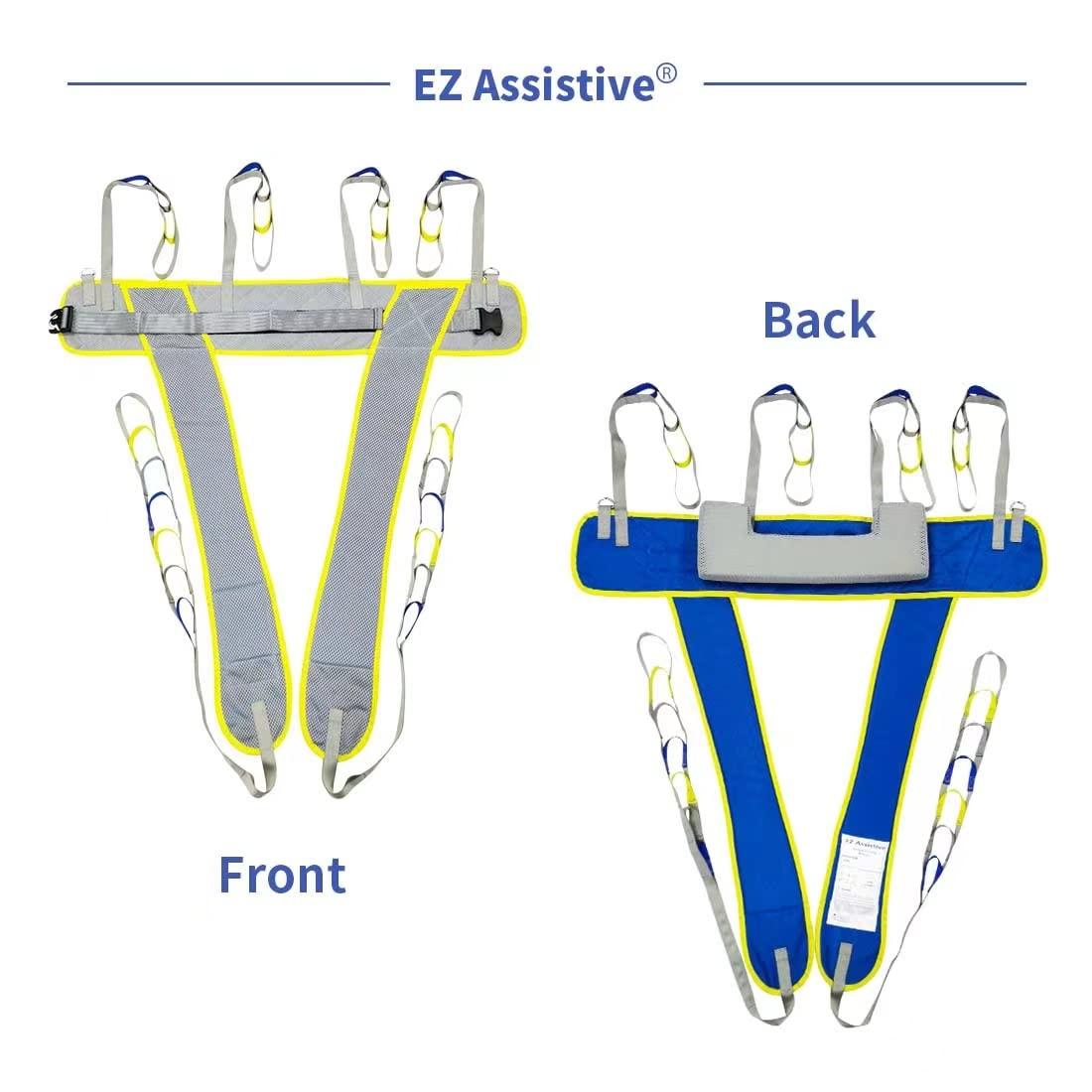 EZ Assistive EZ Assistive Ambulating Walk Sling for Patient Standing and Walking Training & Patient Lift Aid or Walking Aids Reusable and Washable (Large)