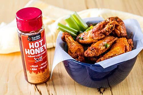 Sue Bee Sue Bee Infusions Hot Honey, 12 Ounce Sue Bee Chili Infused Hot Honey For Ribs, Wings, Burgers