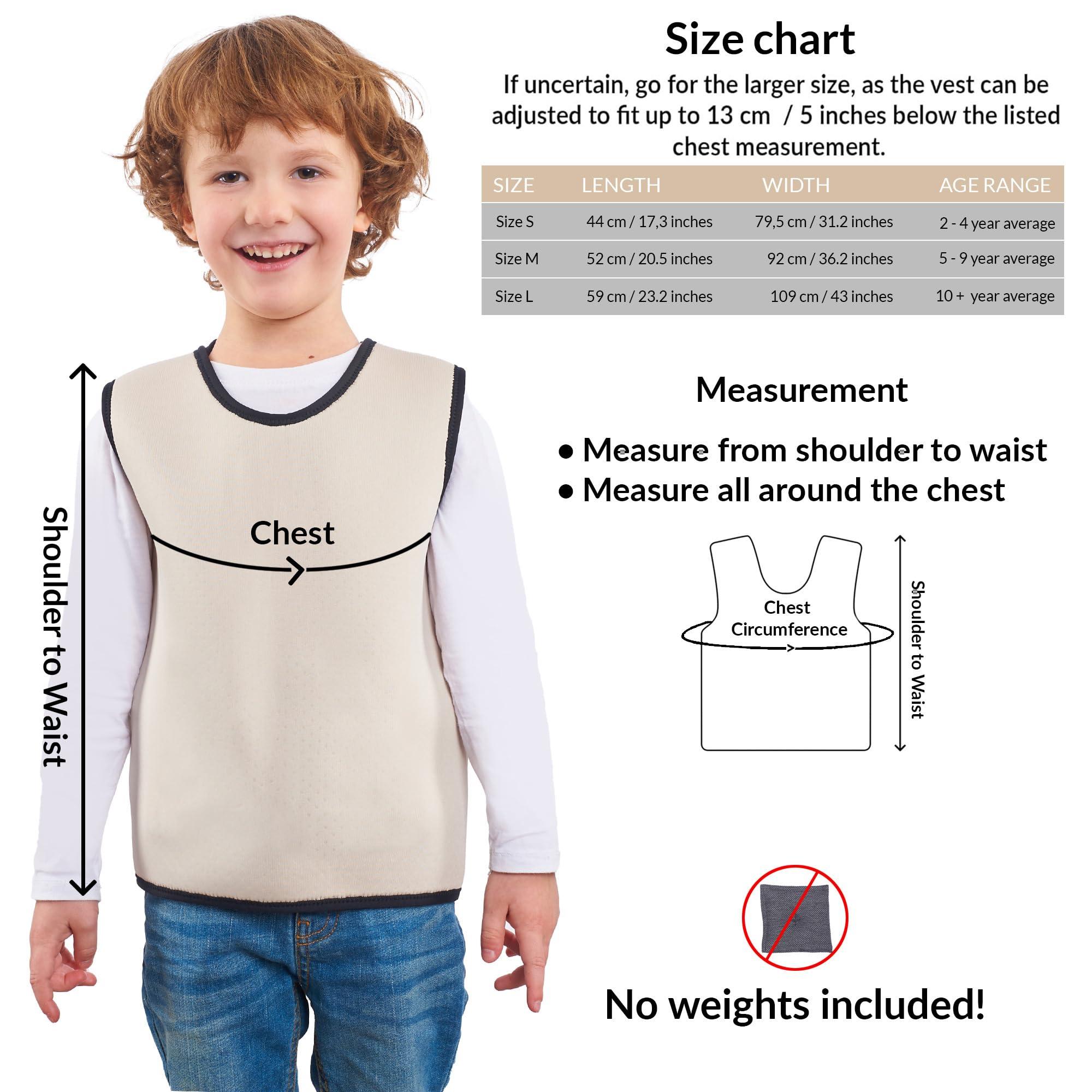 ODOXIA Compression Vest for Kids | Provide Deep Pressure Comfort | ADHD Tools for Kids | Autism Sensory Clothing | Comfortable Design | Compression Shirt Kids | Ensure a Secure Feeling