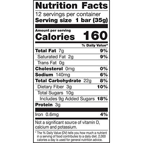 Nature Valley Nature Valley Soft-Baked Oatmeal Squares, Peanut Butter Breakfast Snacks, 12 ct, 14.88 OZ