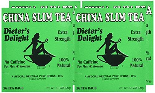 the teapot company Tea Pot Tea China Slim Diet, 3.17-Ounce Units (Pack of 4)