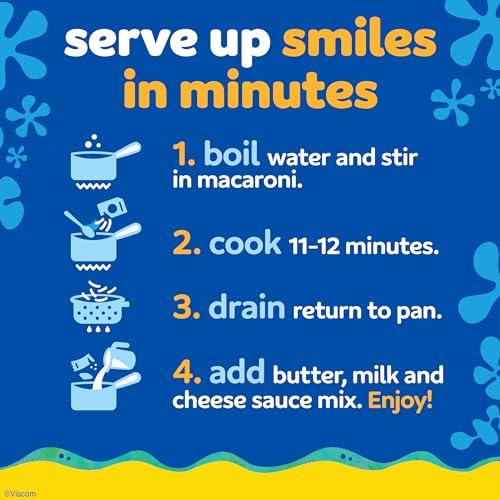 Kraft Kraft Mac & Cheese Macaroni and Cheese Dinner SpongeBob SquarePants, 5.5 oz Box