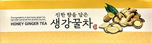 Assi Instant Ginger Tea with Honey - 12 Bags X 0.63oz