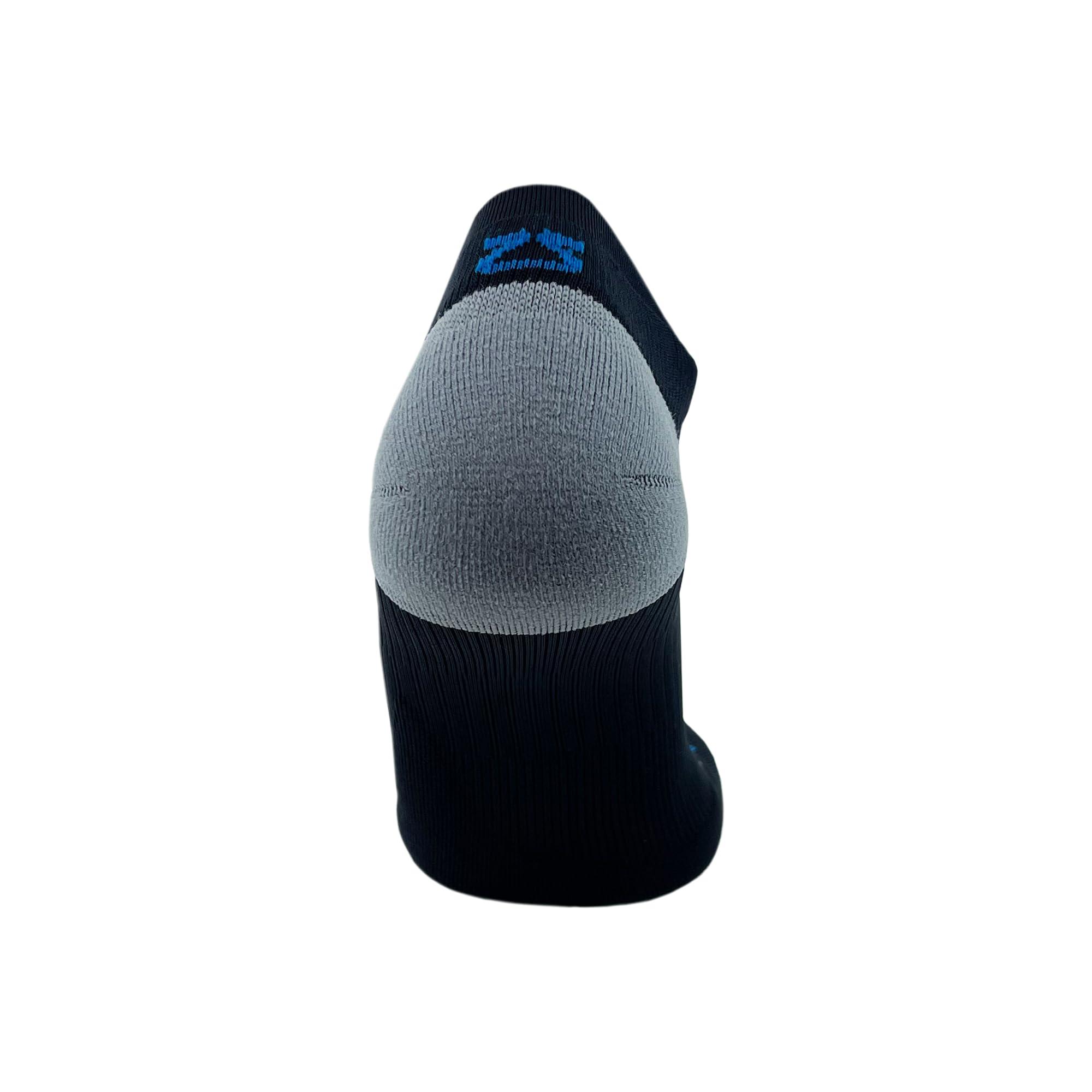 Zensah Zensah Plantar Fasciitis Relief Compression Socks - PF Night Socks for Plantar Fascia and Achilles Tendon Stability, Pain (Black, Medium)