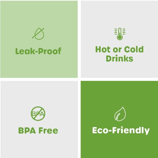 Comfy Package Comfy Package [16 oz. - 100 Count Disposable White Paper Cups, Hot Coffee Cups - Eco-Friendly Hot Cups