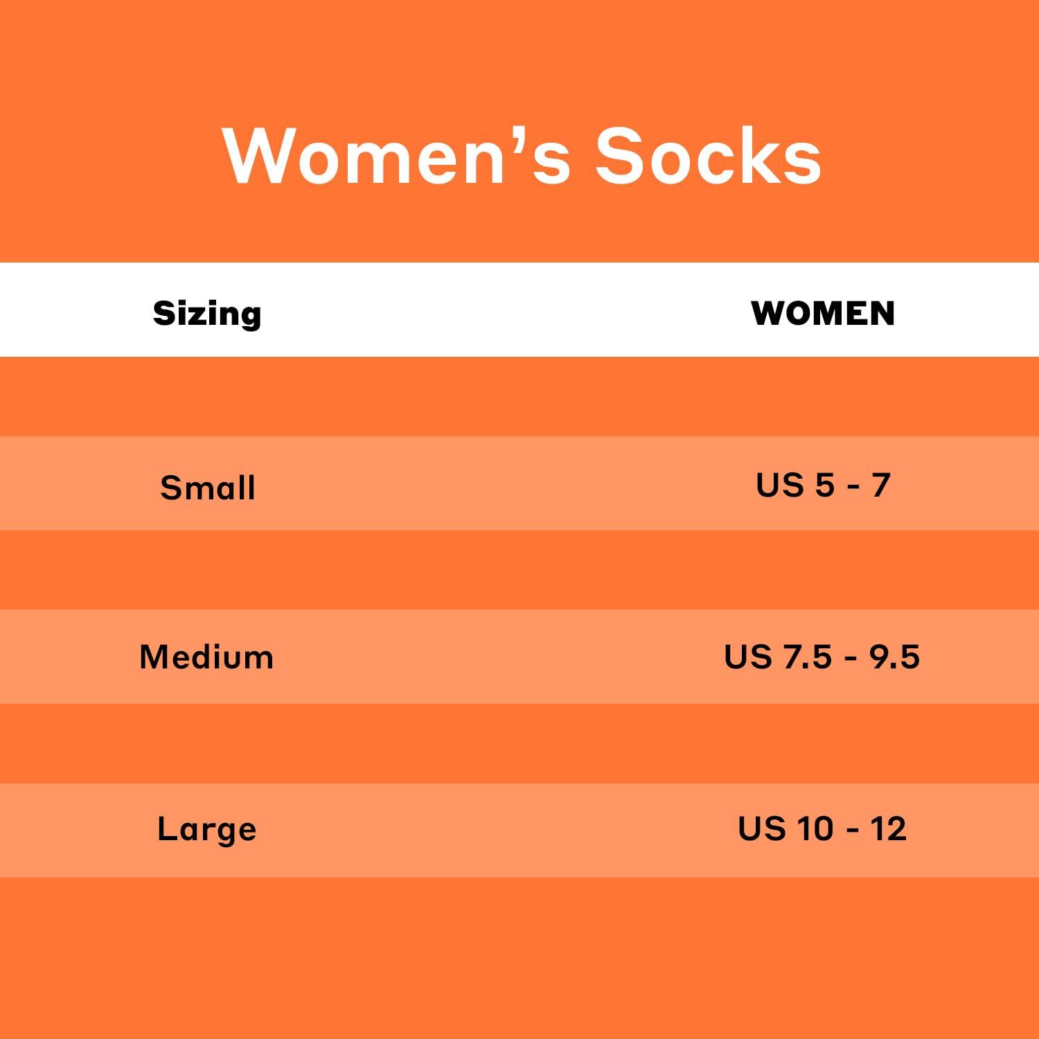 Definite Articles Definite Articles Women\'s Gripper Performance Socks Athletic Performance BPA/PFAS Free Sock (Small, White)