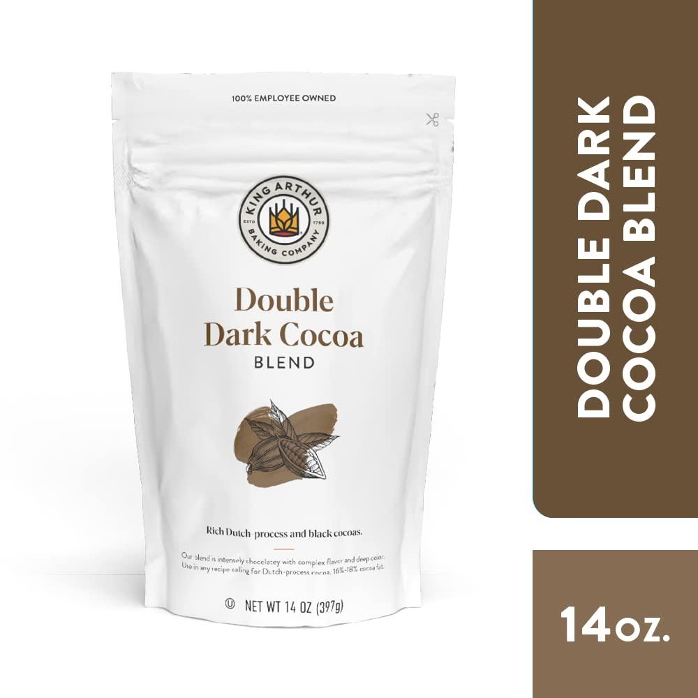 King Arthur King Arthur Double Dark Cocoa Powder Blend, Perfect for Baking, 14oz