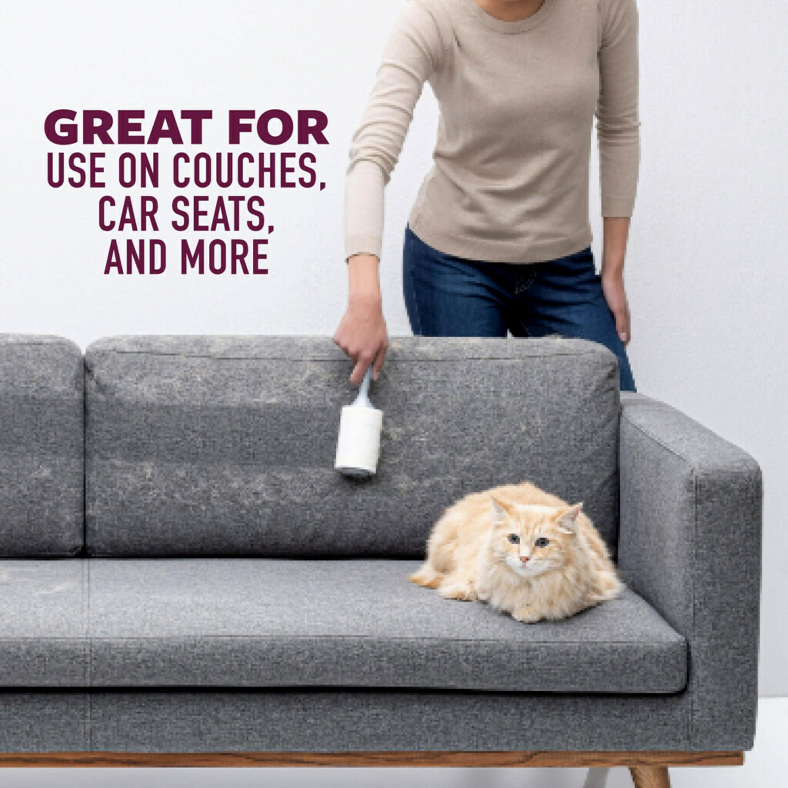 Scotch-Brite Scotch-Brite Pet Hair Pickup Lint Roller, 1 Lint Roller, 70 Sheets Total, Lint Roller for Pet Hair Extra Sticky, Lint Remover, Lint Roller for Clothes, Pet Hair Removal