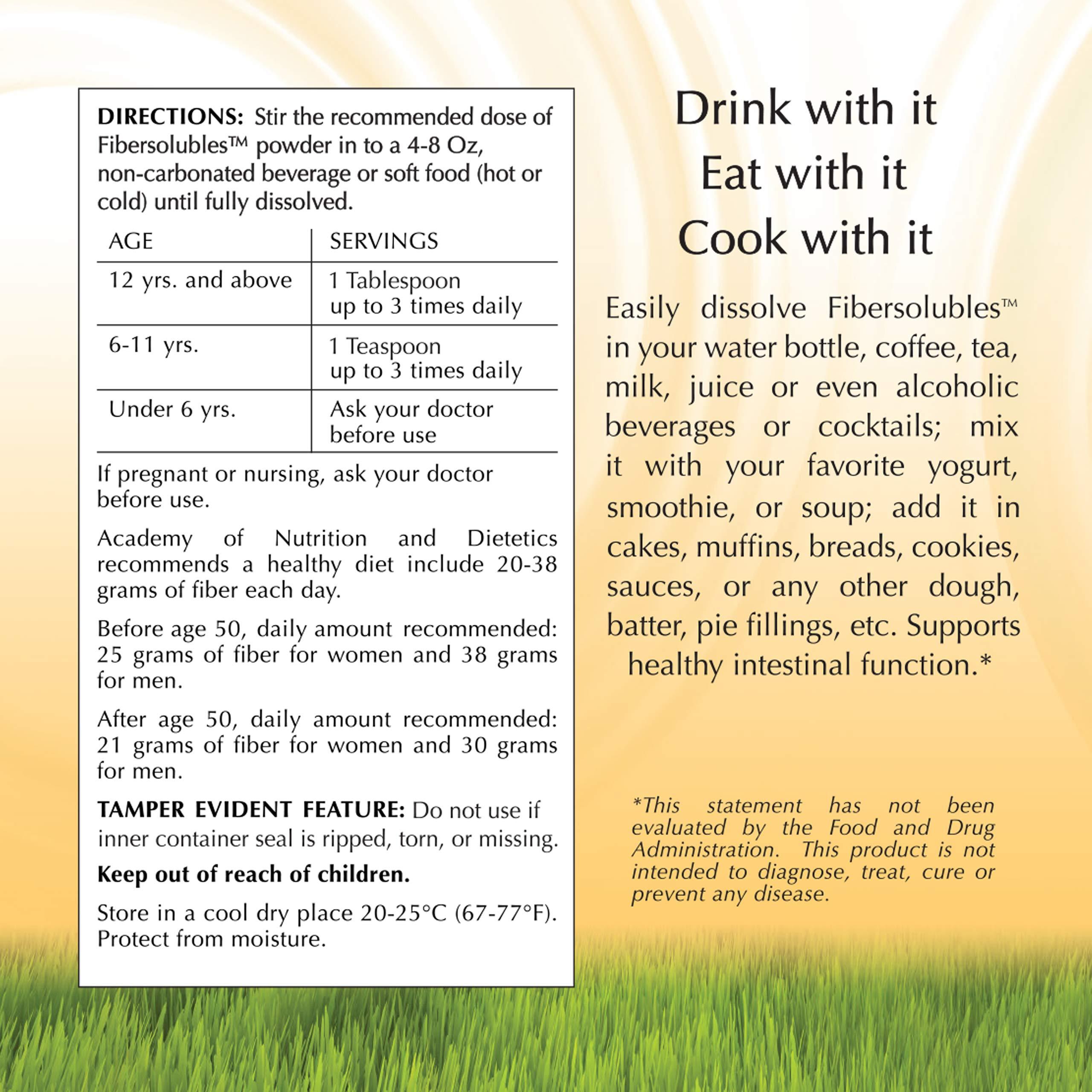 Fibersolubles Fibersolubles Fastest Dissoving Soluble Fiber