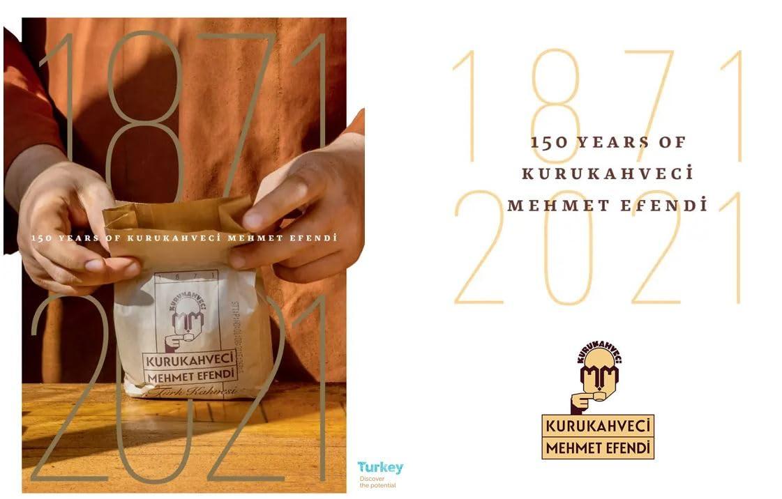 Kurukahveci KURUKAHVECI MEHMET EFENDI Turkish Coffee, Arabica Beans, Roasted Ground,Rich Aroma, Fresh, Medium to Heavy-bodied, Original Taste Since 1871 (8.8 OZ / 250 Gr) Pack of 3
