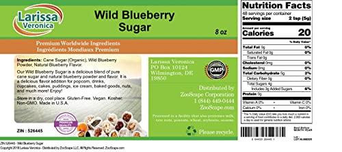 Larissa Veronica Wild Blueberry Sugar (8 oz, ZIN: 526445) - 2 Pack