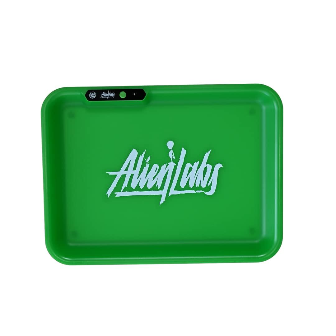 GLOW TRAY Glow Tray x Alien Labs - Green - LED Rolling Tray