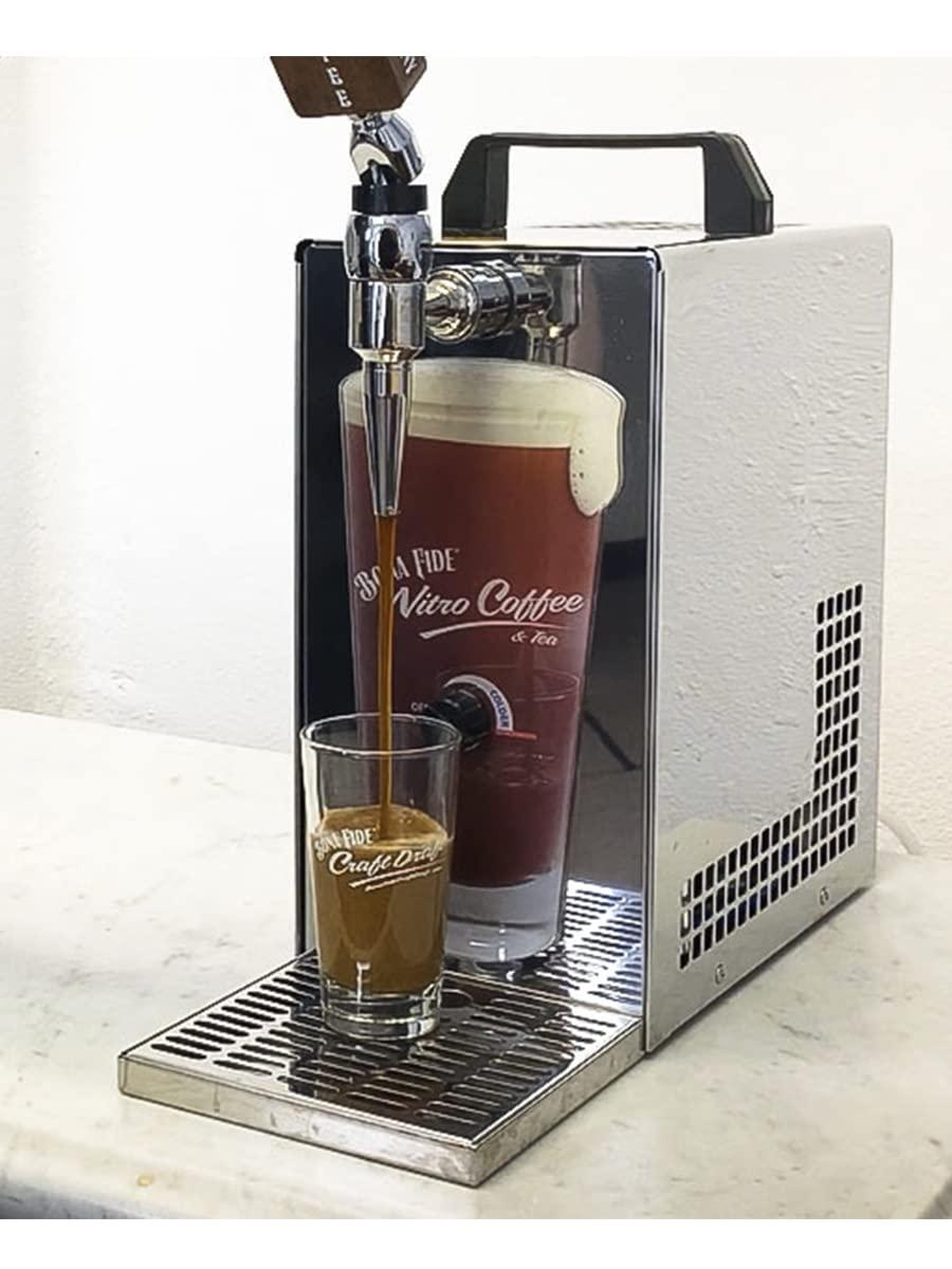 Bona Fide Nitro Coffee Nitro Cold Brew Coffee, Organic Guatemala, Keg 5 Gal, Draft Coffee On Tap