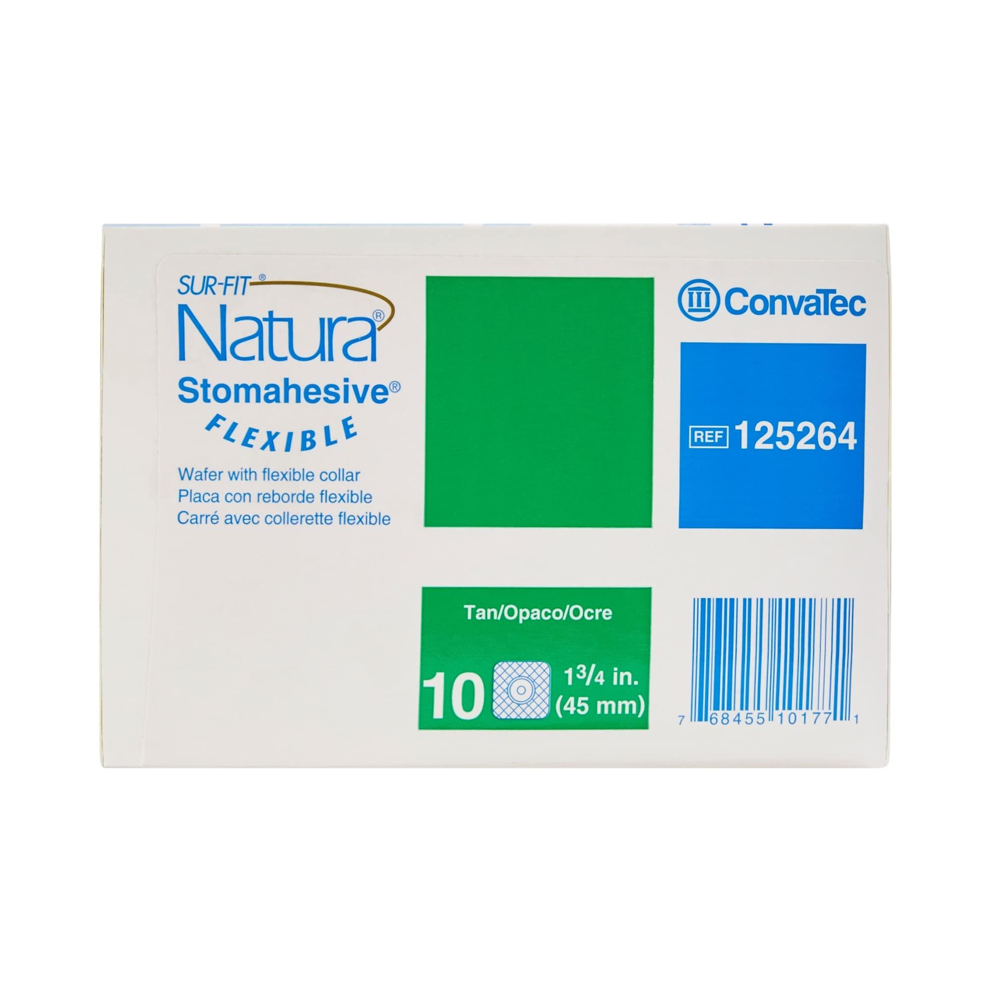 ConvaTec ConvaTec Sur-Fit Natura Stomahesive Wafer, 125264, 1-3/4" Flange 10/Box