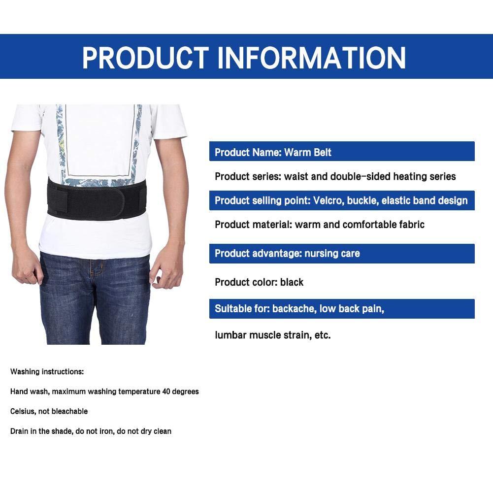 Rotekt Magnetic Waist Heating Belt, Self-heating Thermal Magnetic Heat Waist Belt Pain Relief Lower Back Lumbar Support Hot Compress for Lower Back Pain Relief