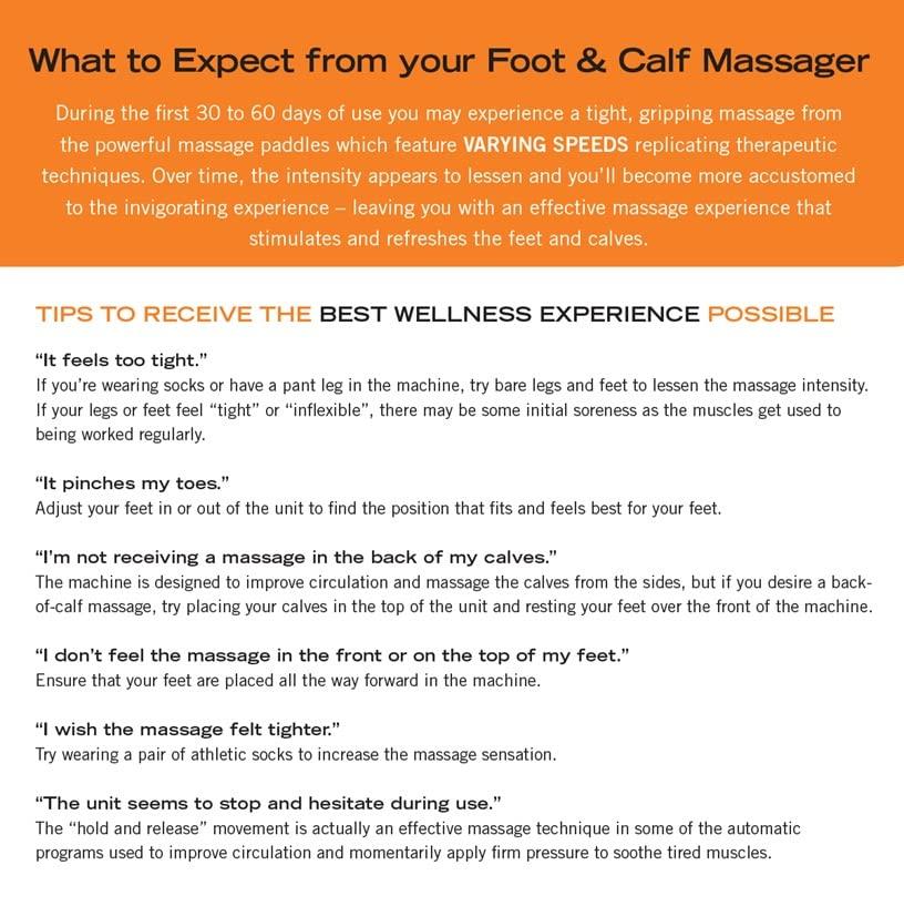 Human Touch Human Touch Reflex5s Foot & Calf Massager for Stress & Plantar Fasciitis Relief+Relaxation +Kneading & Compression for Circulation Support -1 Year Warranty - Adjustable Fit for Women & Men Size 12