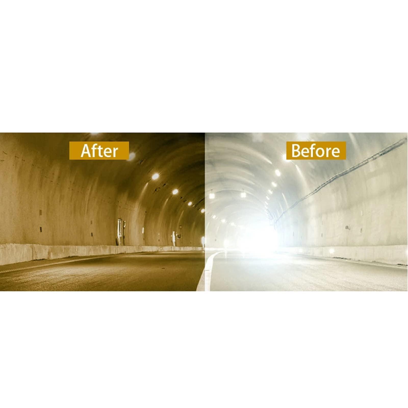 helena Night Vision reading Glasses for Driving, Polarized Lens, Glare Reducing Nighttime Driving Glasses for Men & Women (black, 3, multiplier_x)