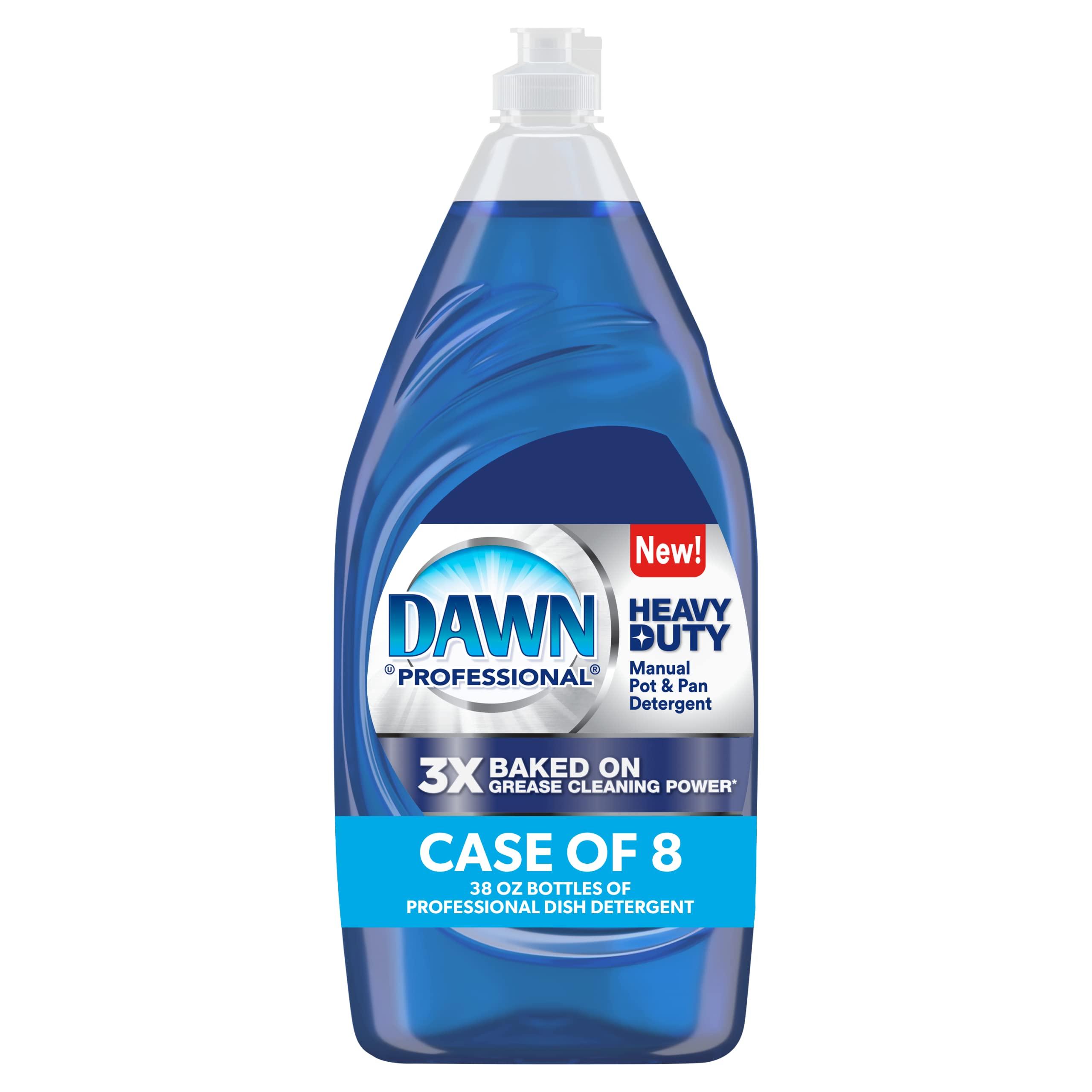 Dawn Professional Dawn Professional heavy-duty manual pot/pan dish detergent, original scent, 38 oz bottle, 8/carton