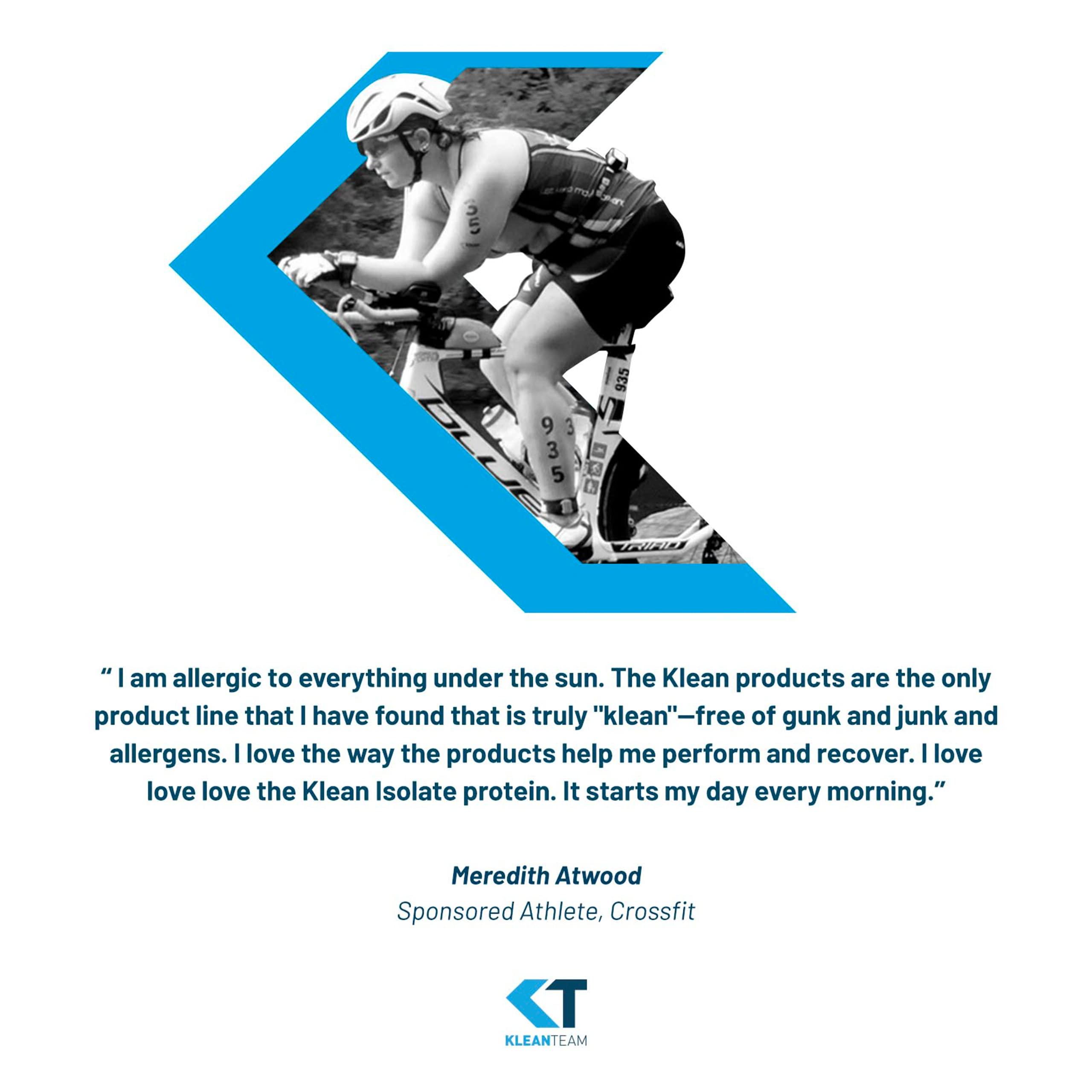 Klean ATHLETE Klean ATHLETE Klean Isolate - Whey Protein Isolate - Daily Protein & Amino Acid - Intake for Muscle Integrity* - NSF Certified for Sport - 20 Servings - Natural Vanilla Flavor