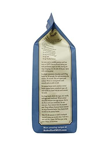 Bob's Red Mill Bob\'s Red Mill Flour White Unbleached Organic 5 Pound (Pack of 2)