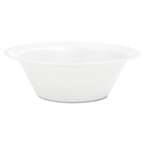 DART Concorde Foam Bowl, 10 12oz, White, 125/Pack, 8 Packs/Carton, Sold as 1 Carton