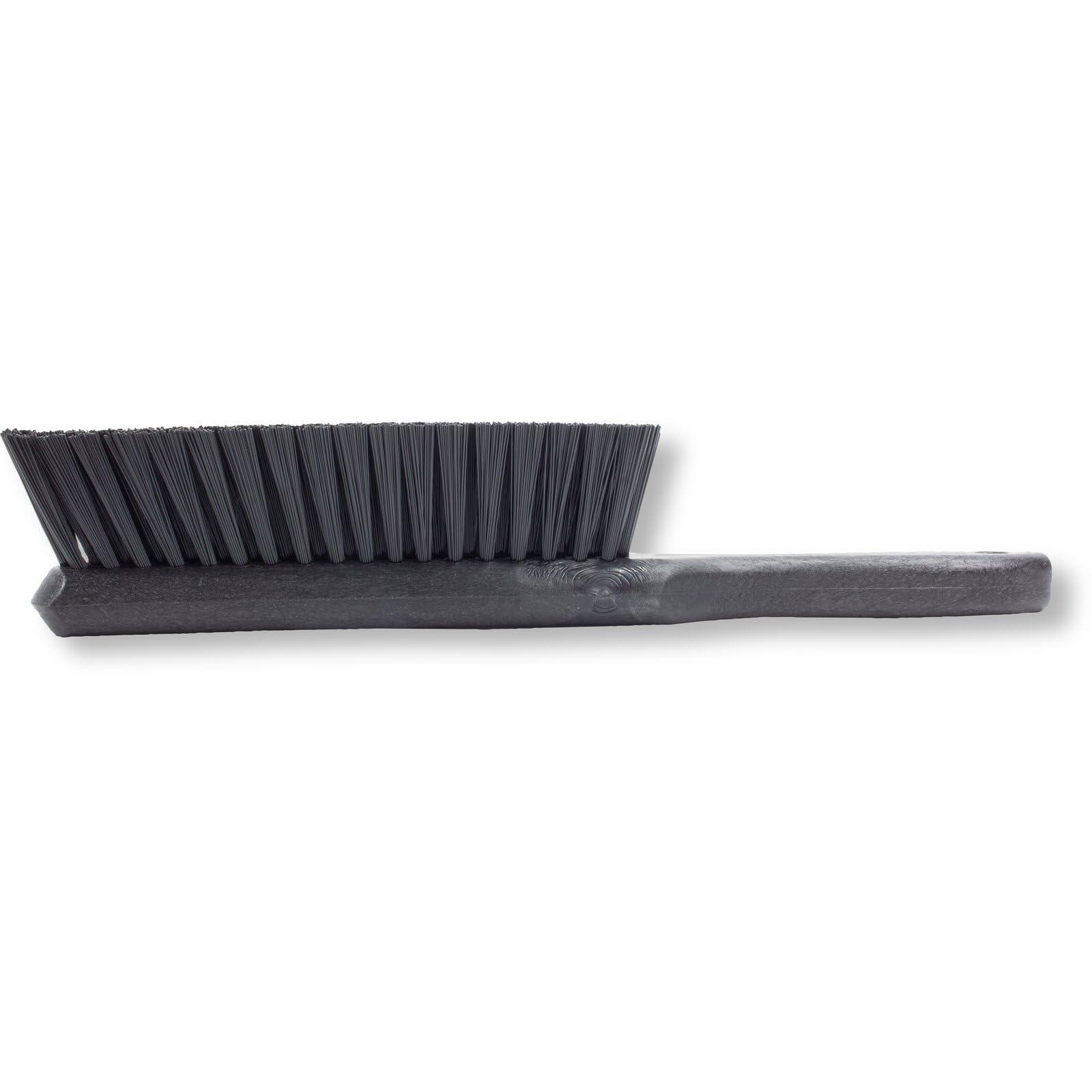 SPARTA SPARTA Handheld Soft Counter Brush 8 Inch Bristle Span, Multi-Use Dust Brush with 5 Inch Handle for Tables, Countertops, and Delicate Surfaces, Polyester, Black