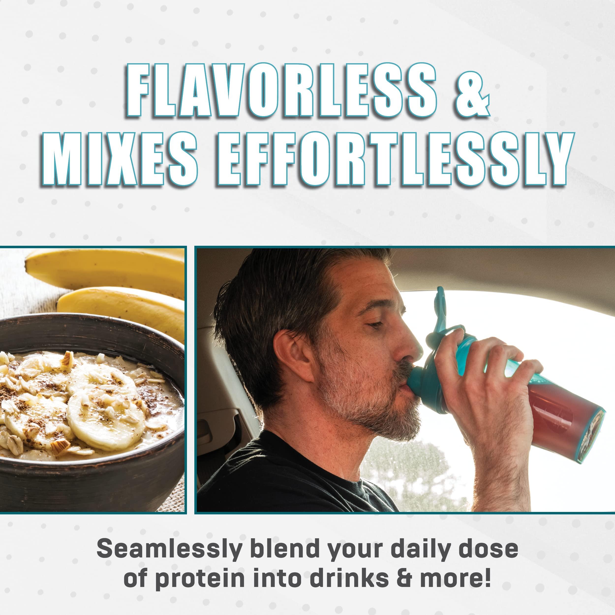 GENEPRO GEN. 3 GENEPRO GEN. 3 Unflavored Protein Powder - New Formula - Lactose-Free, Gluten-Free, & Non-GMO Whey Isolate Supplement Shake (3rd Generation, 45 Servings)