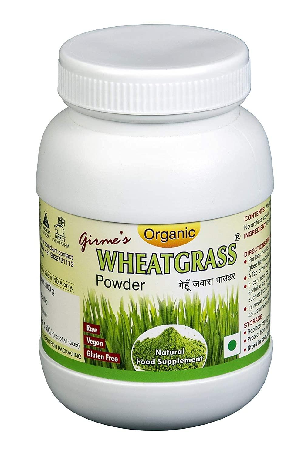 Astha Astha Girme's Wheatgrass Powder - 100g Single Bottle