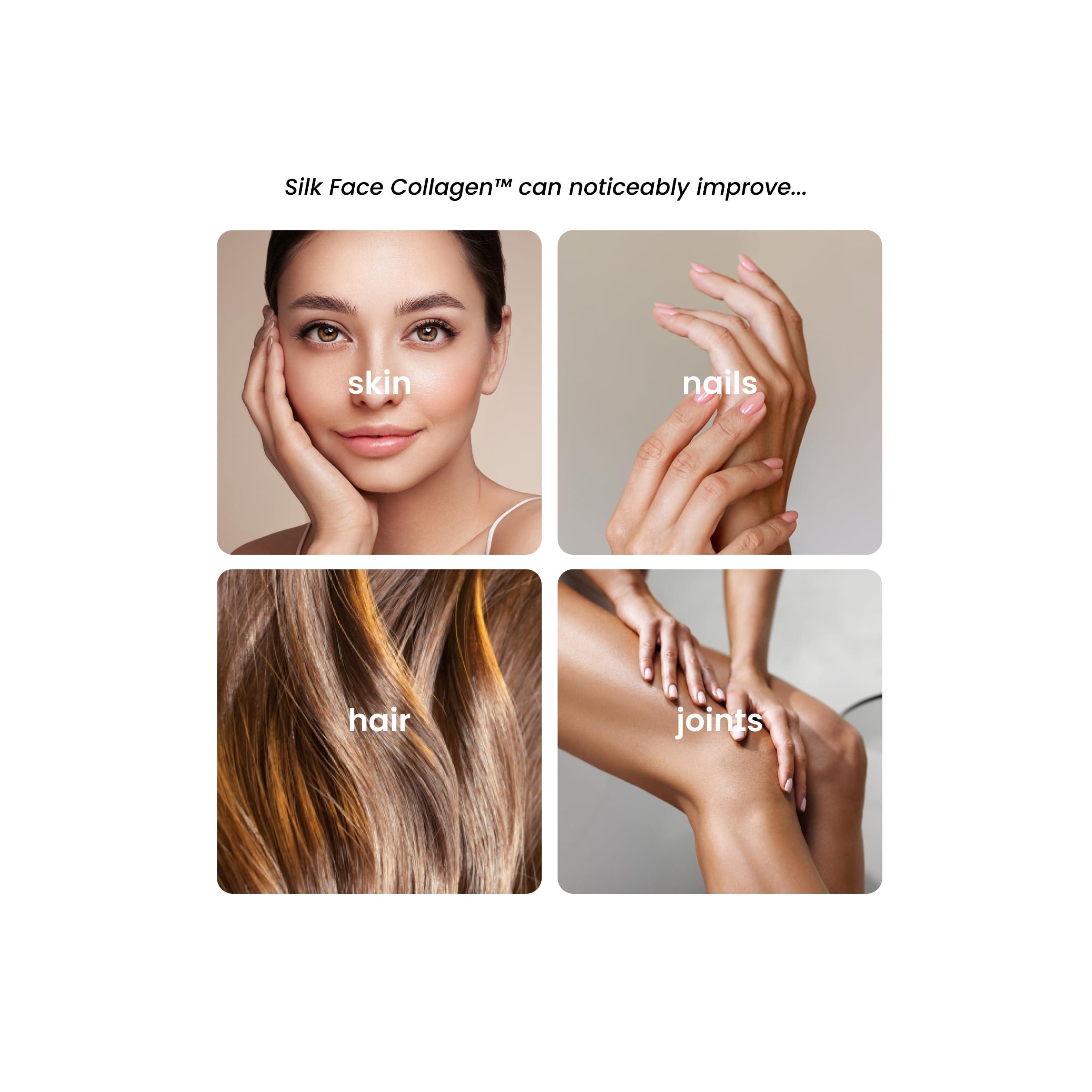 Elixir by Coc March Silk Collagen - Silky Radiant Skin New Amino Molecules for Hair Nails-Joint Health-20g Protein NO Taste-Dissolves Instantly - Unmatched Results Elixir by Coco March