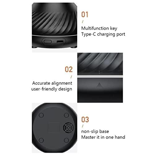 Generic Flame Fire Humidifier and Aromatherapy Diffuser (Black)