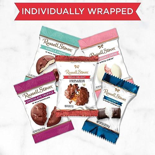 Russell Stover Russell Stover Milk Chocolate Pecan Delight - 0.6 oz (Pack of 36)