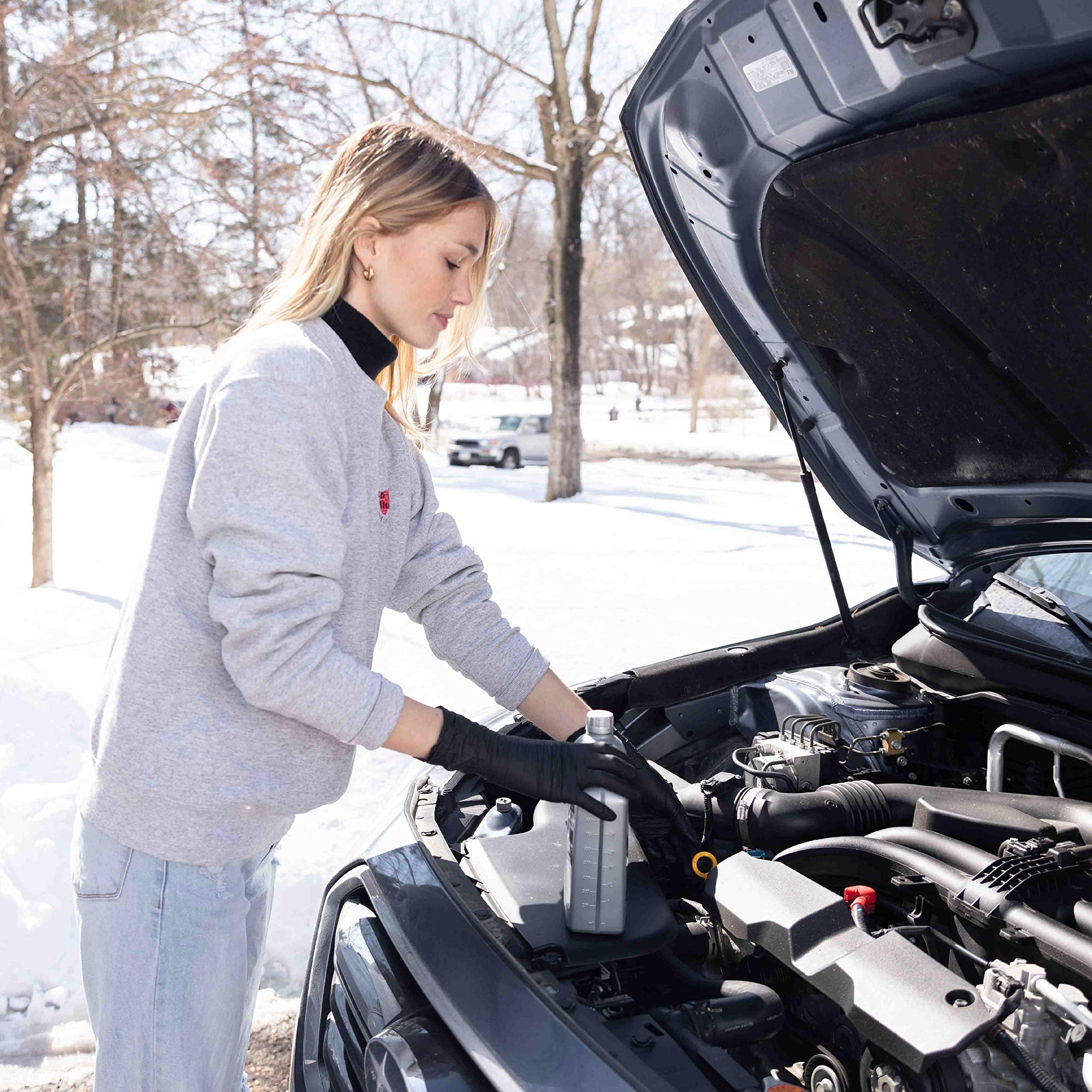 FRAMAR FRAMAR Black Nitrile Gloves xl xl Nitrile Gloves, Black Disposable Gloves xl Gloves Disposable Latex Free, Vinyl Gloves xl, Black Gloves Disposable, Black Latex Gloves xl, Guantes Desechables 100