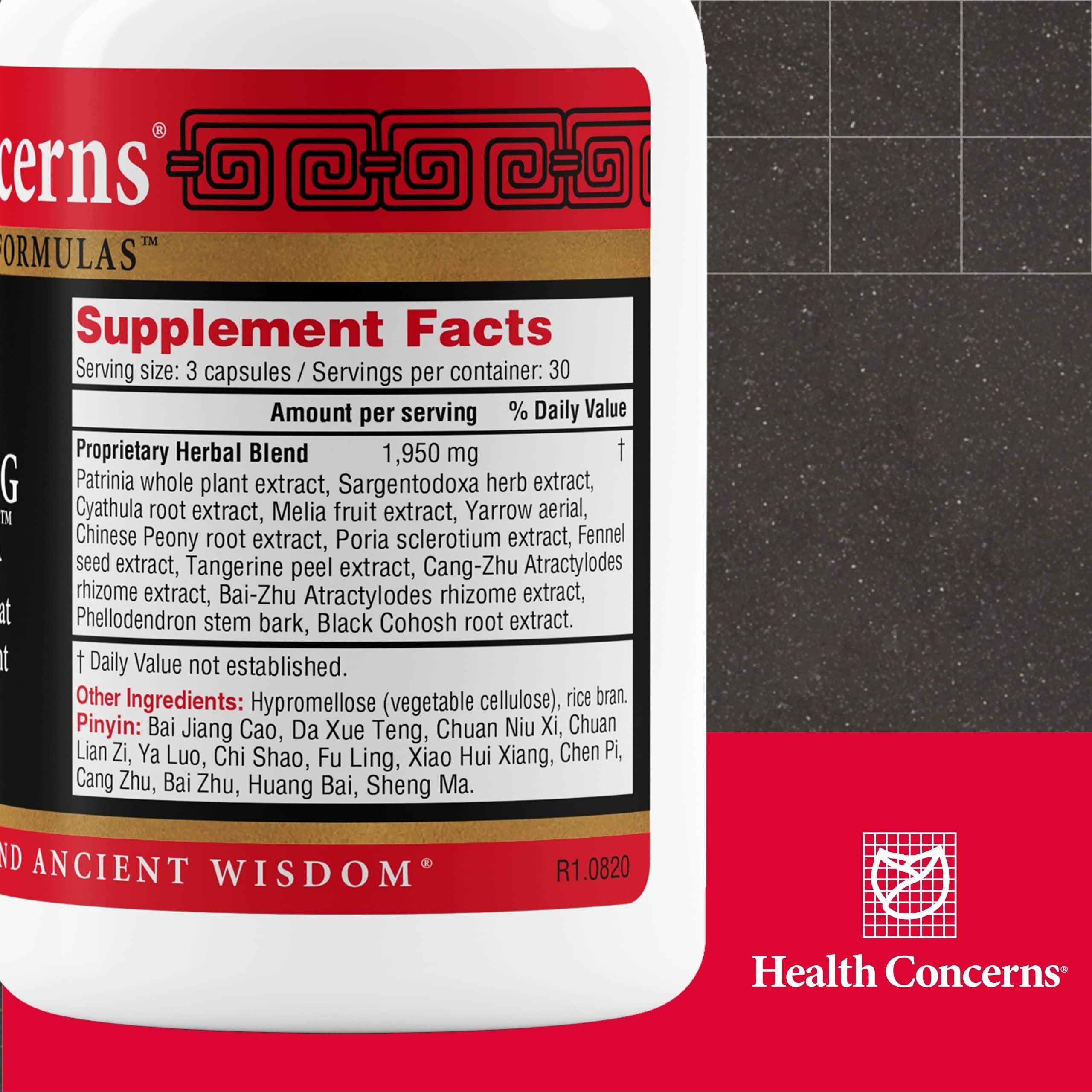 Health Concerns Health Concerns Unlocking Formula - Menstrual Relief & Blood Circulation Supplement - 90 Capsules