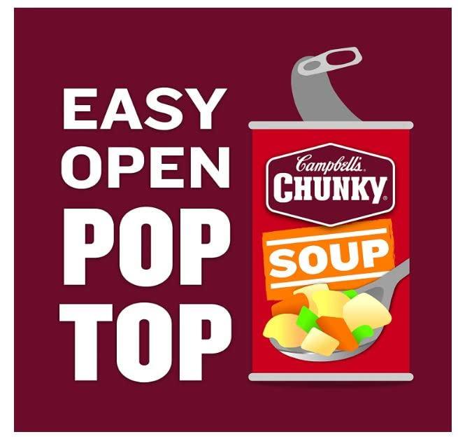 Vending 2 U Campbell\'s Chunky Soup, Chili Mac, 18.6 oz Can