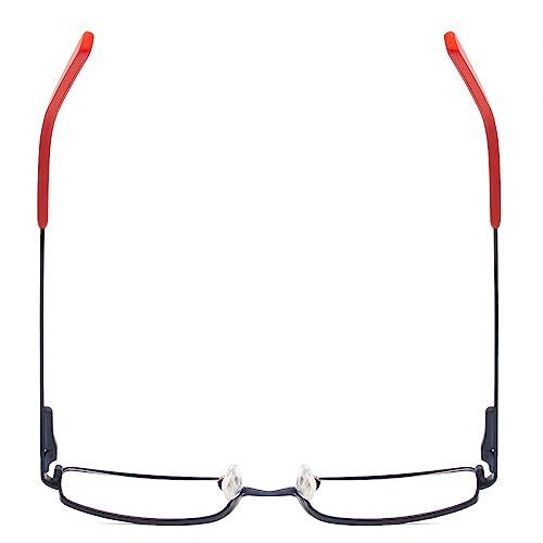 Cal Optix Cal Optix Marvel KID SME4B Spiderman Reading Glasses +6.00 Satin Black Red Boys Girls Trendy Readers Fun Children Superhero Eyeglasses