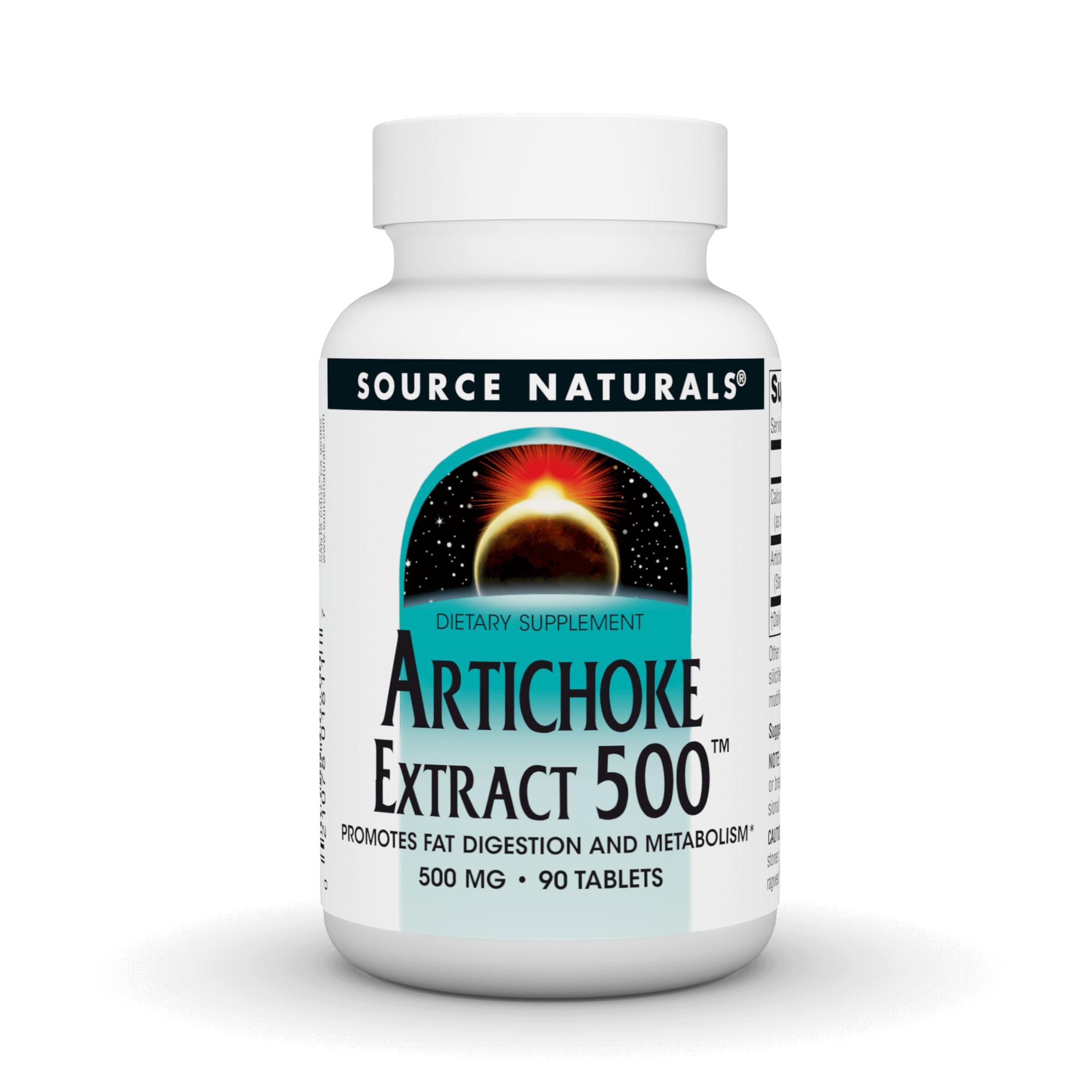Source Naturals Source Naturals Artichoke Extract 500mg, 90 Tablets