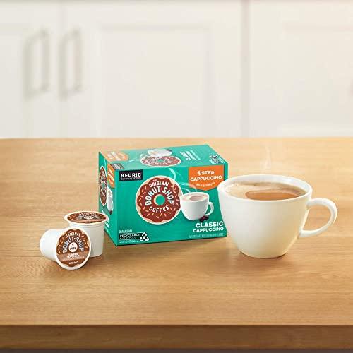 The Original Donut Shop The Original Donut Shop One-Step Classic Cappuccino, Keurig Single-Serve K-Cup Pods, 60 Count (6 Packs of 10)