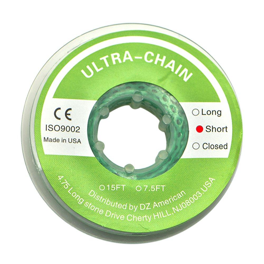 Angzhili Dental Orthodontic Elastic Chain Power Chains (Short, Green)