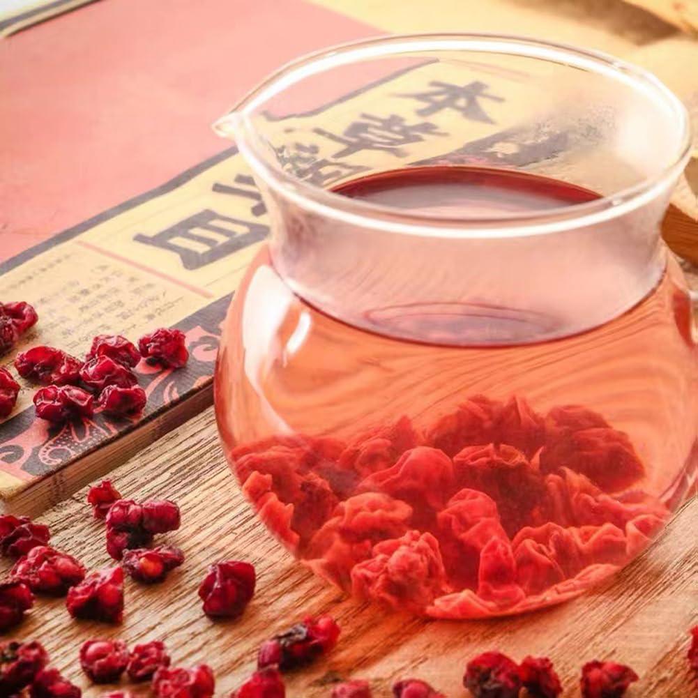 Zngoiwyt Natural Schisandra Berry Dried Schisandra Chinensis Berry (250g(0.55pounds))