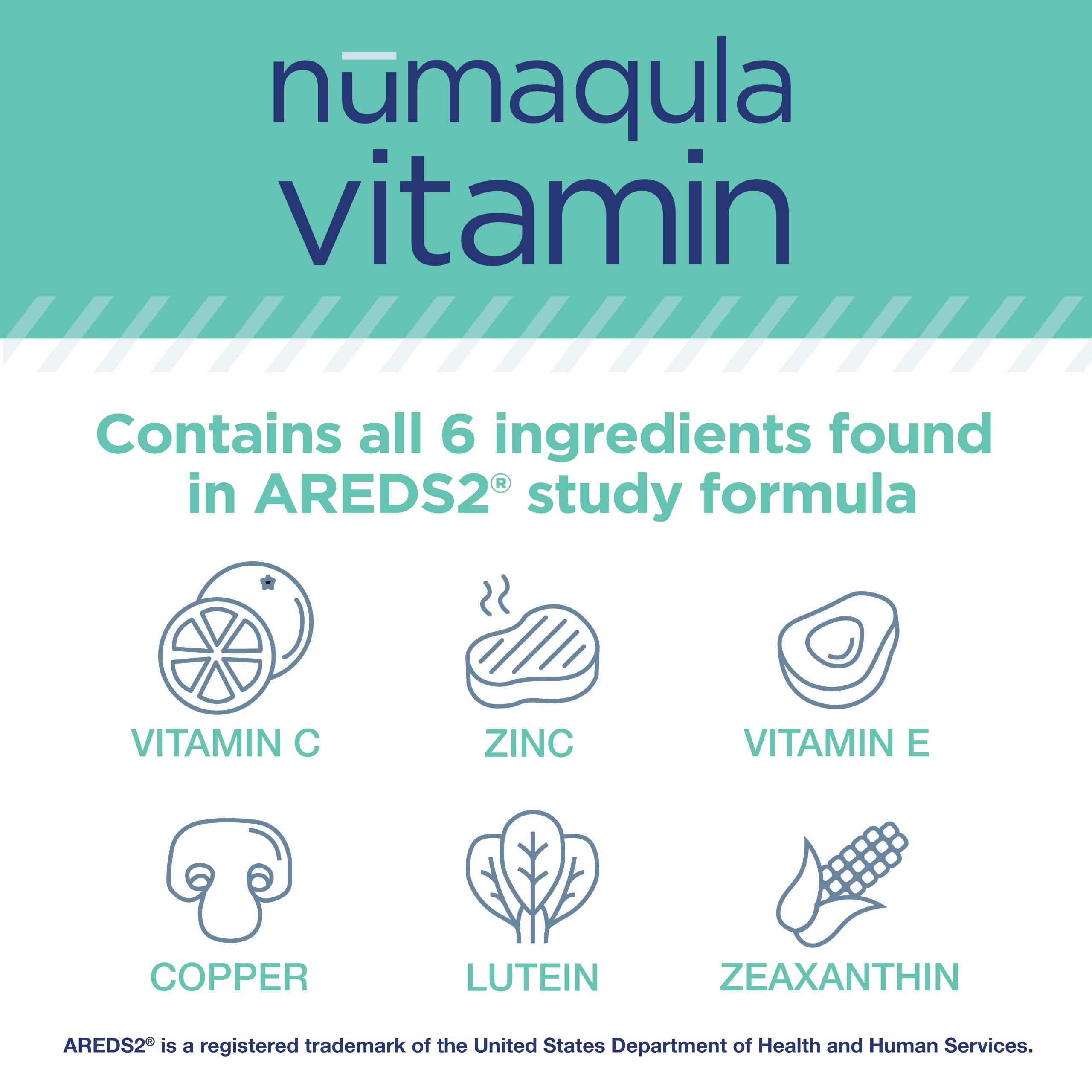 PRN Physician Recommended Nutriceuticals PRN nmaqula Vitamin AREDS2 Eye Vitamins with Lutein & Zeaxanthin for Advanced Macular Support Unique Enhancements Like B Complex & Vitamin E for Extensive Eye Care- 1 Month Supply
