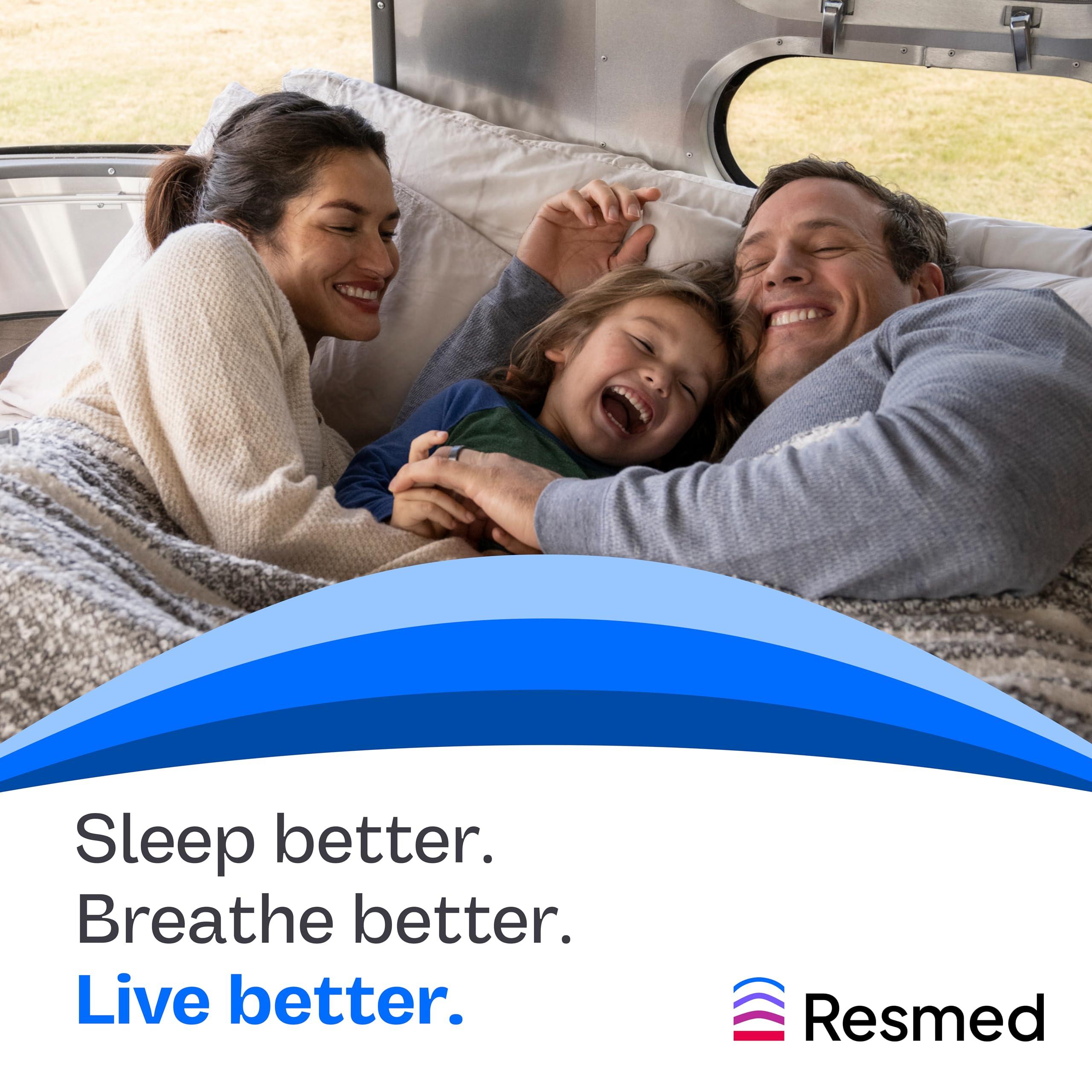 ResMed ResMed AirFit P10 Frame System - Replacement CPAP Frame System with Nasal Pillows Cushion - Headgear Not Included - Small