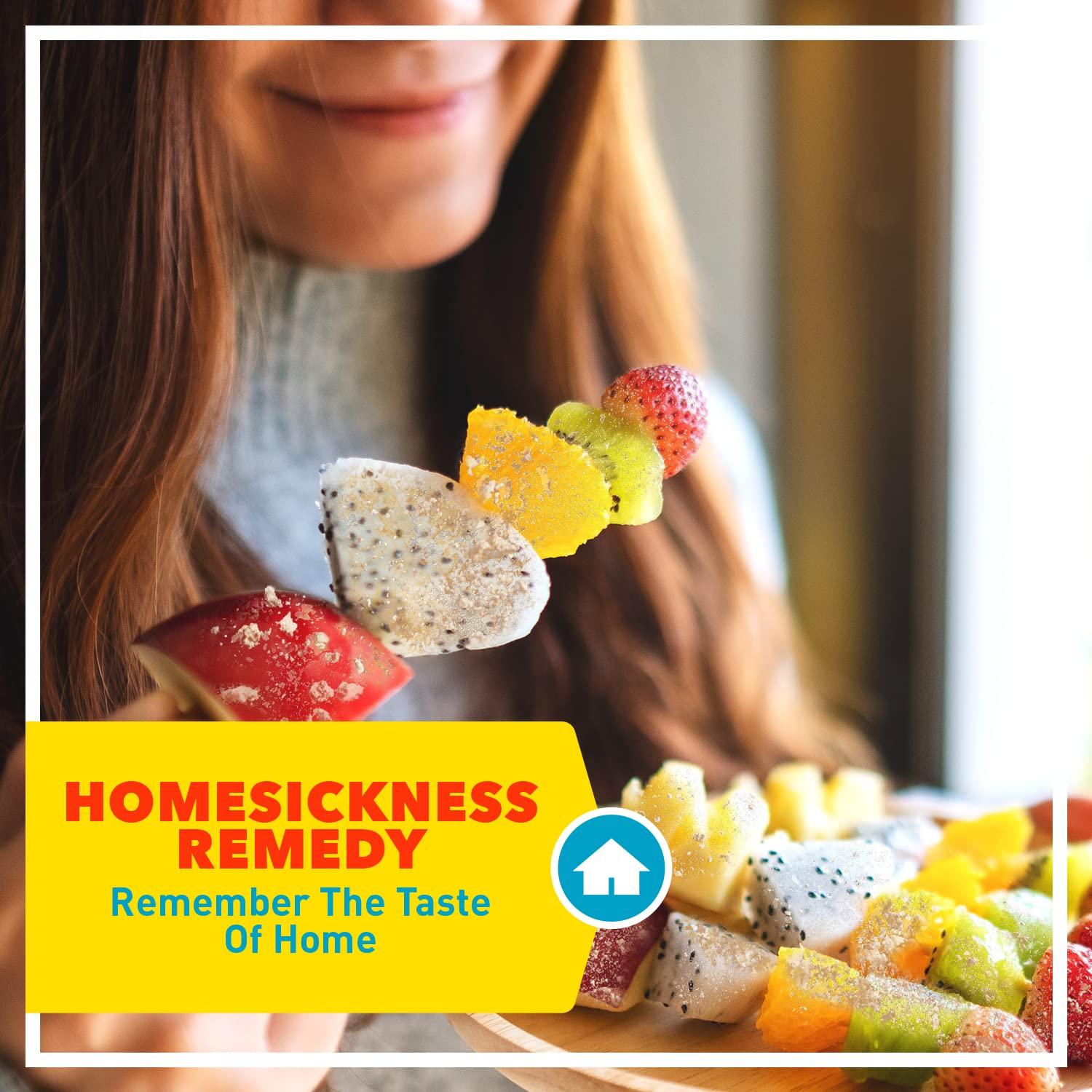 Snack Hawaii Authentic White Li Hing Mui Powder - Flavor Fresh Fruit, Candy, Shave Ice or Cocktail Drinks - Sweet, Sour & Salted Dried Plum Powder - Famous Asian Hawaiian Snack - 2.5 Ounce