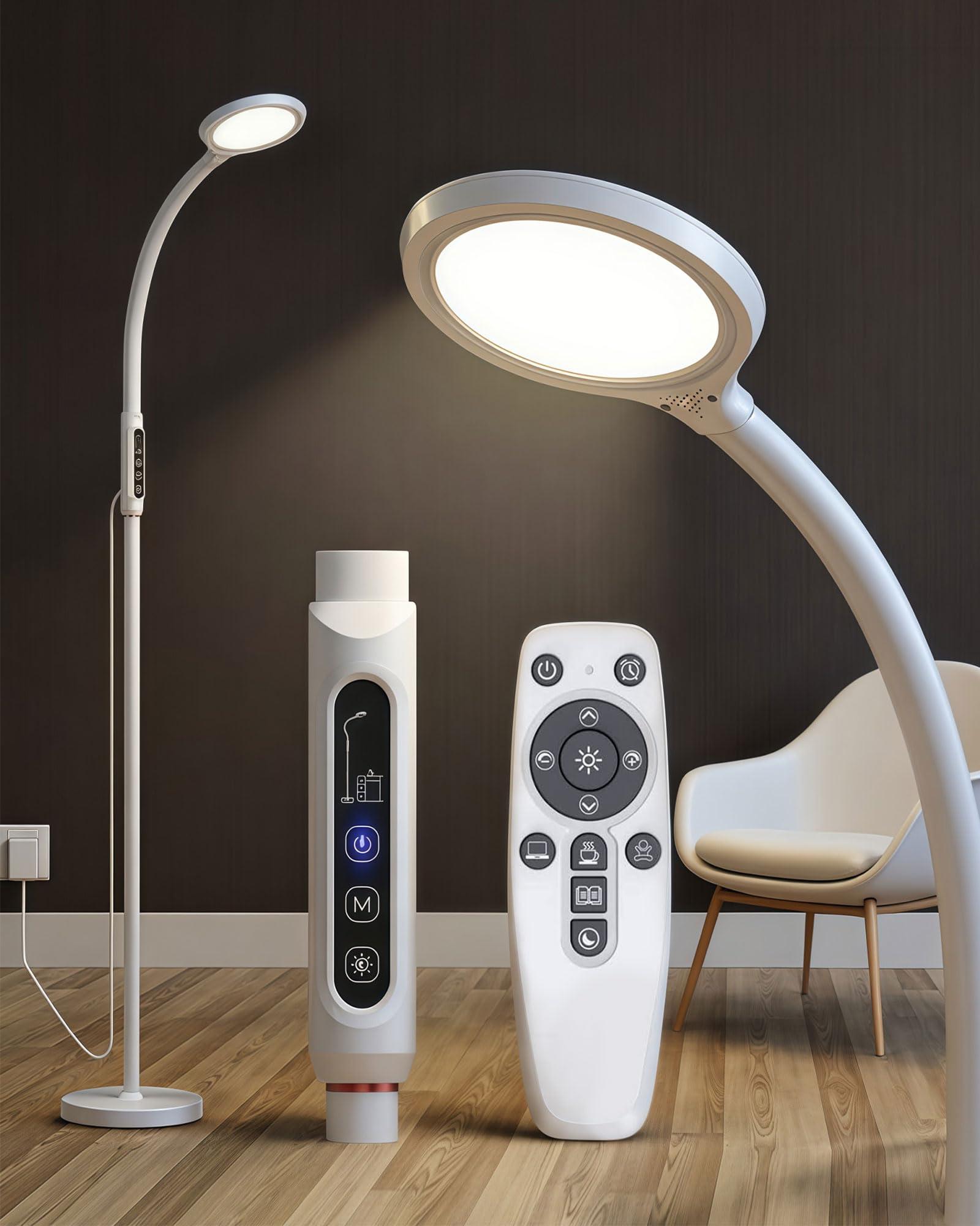 Aoife Aoife Light Therapy Lamp, 11000 Lux Sun Light Therapy Lamp, UV-Free Sunlight Lamp, 10 Brightness Levels, Full Spectrum Happy Therapy Lamp