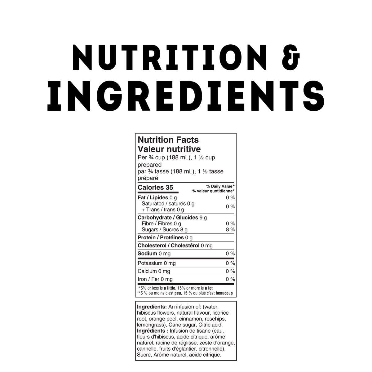 TAZO Tazo Concentrate For a Refreshing Cup of Tea Iced Passion Served Iced, Caffeine Free 32 oz