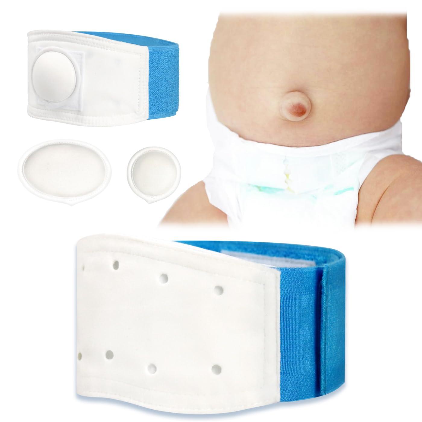 S S Baby Belly Band Umbilical Hernia Belt | Belly Button Band Navel Truss Wrap for Newborn/Infant - Soft, Skin-friendly, Adjustable