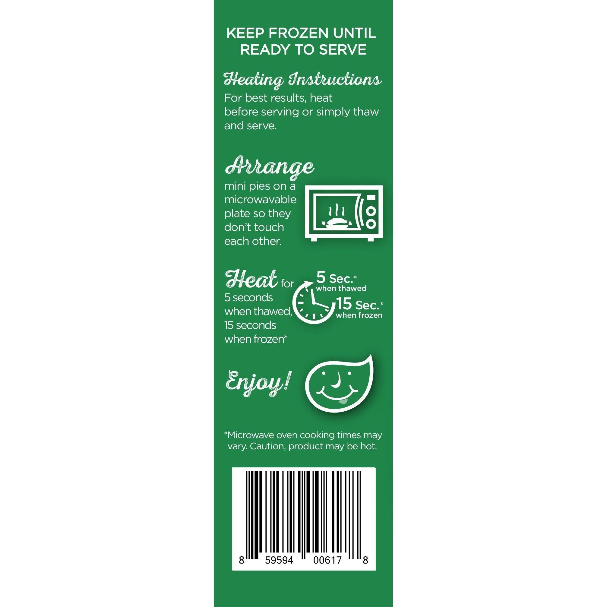 Katz Gluten Free Katz Gluten Free Apple Mini Pies | Dairy Free, Nut Free, Soy Free, Gluten Free | Kosher (1 Pack of 4 Mini Pies, 5.5 Ounce)