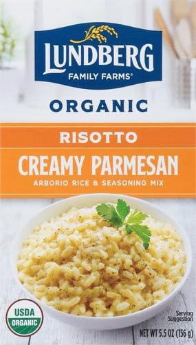 Lundberg Lundberg Rice Creamy Parm Risotto, 5.5 Ounce (Pack of 4)