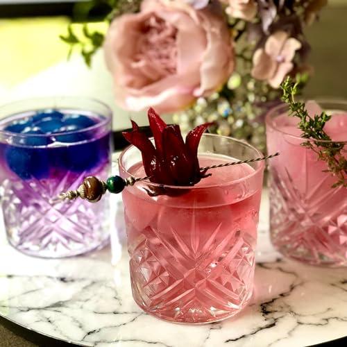 The Wild Hibiscus Flower Company Wild Hibiscus Flower Company Hibiscus Flower All Natural Cocktail Concentrate, 3.4 Fluid Ounce Bottle